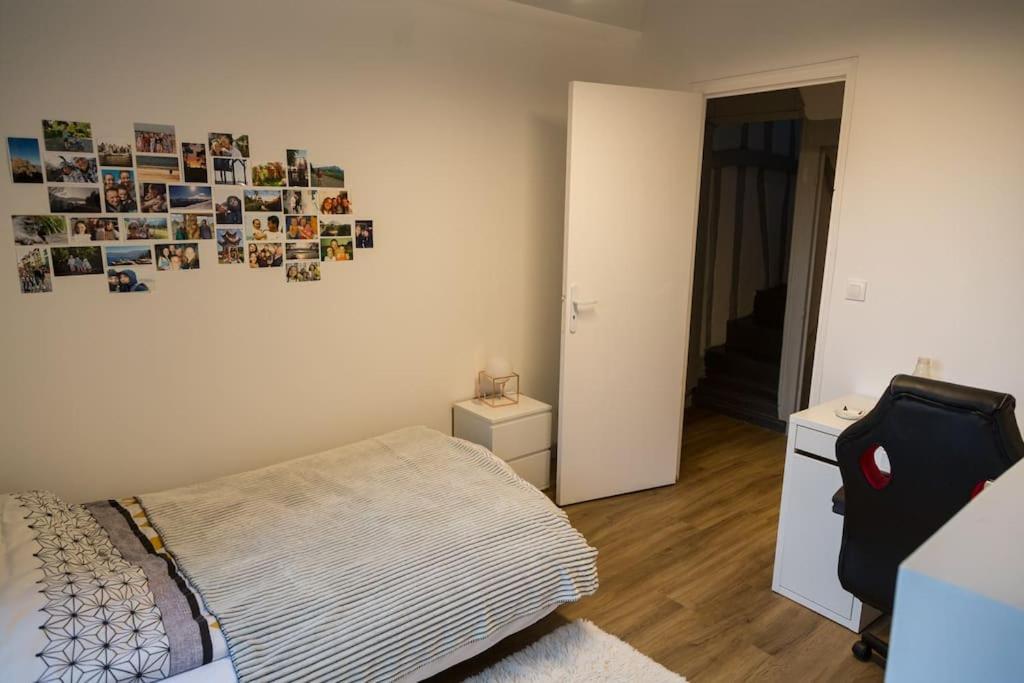 Maison De Ville Calme Rouen St.Paul 2Ch Proche Chu Exteriör bild